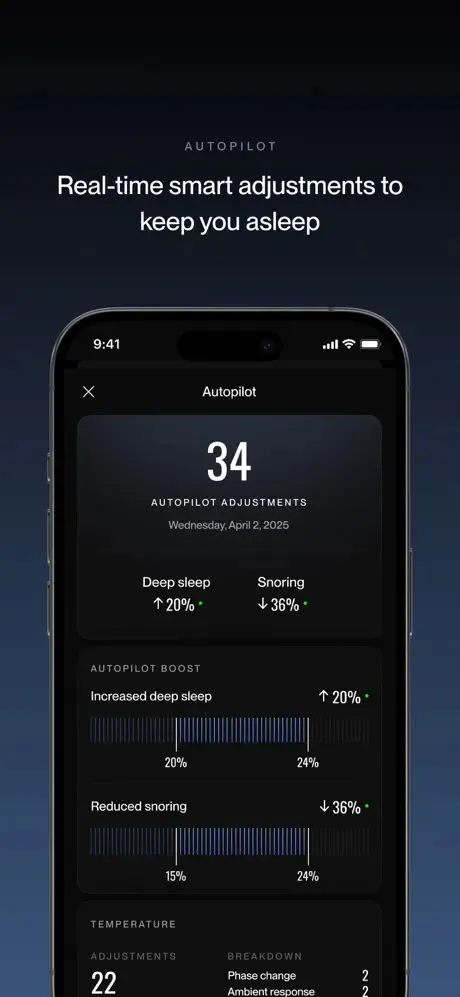 Eight Sleep App Store screenshot 7