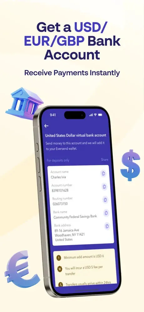 Eversend App Store screenshot 4