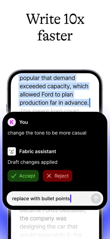 Fabric App Store screenshot 4