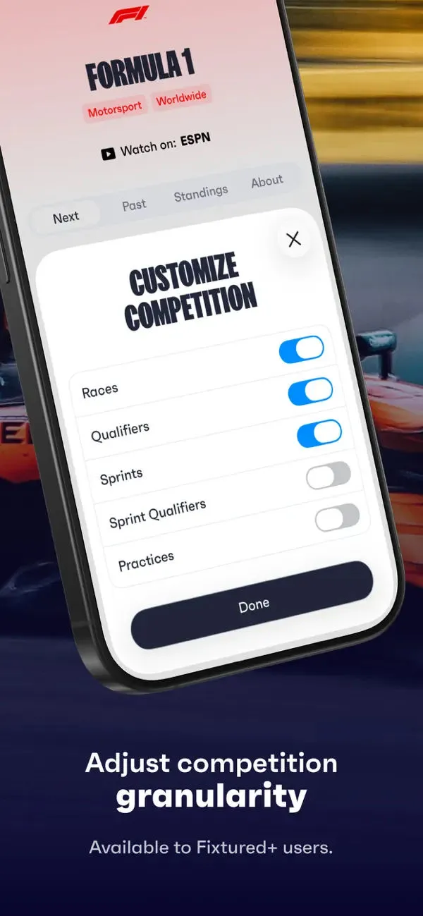 Fixtured: Your Sports Feed App Store screenshot 6