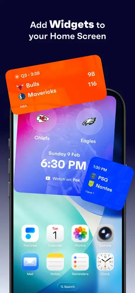 Fixtured: Your Sports Feed App Store screenshot 7