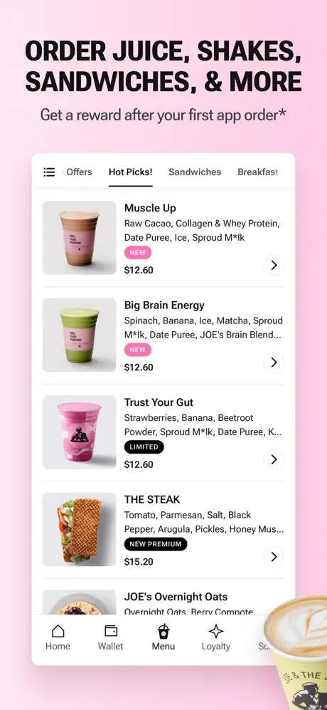 JOE & THE JUICE App Store screenshot 2