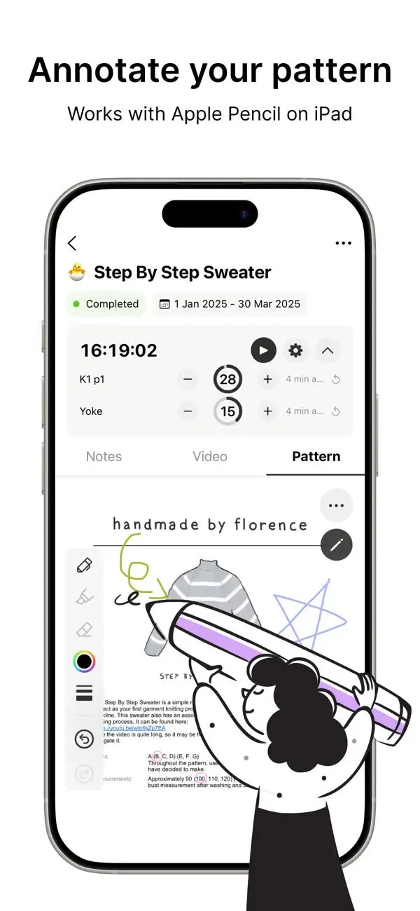 Knitflow App Store screenshot 4