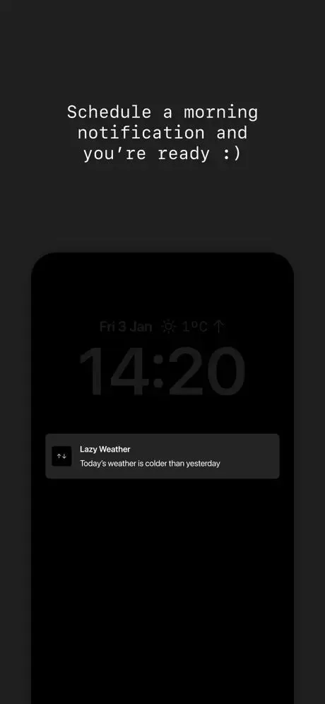 Lazy Weather App Store screenshot 9