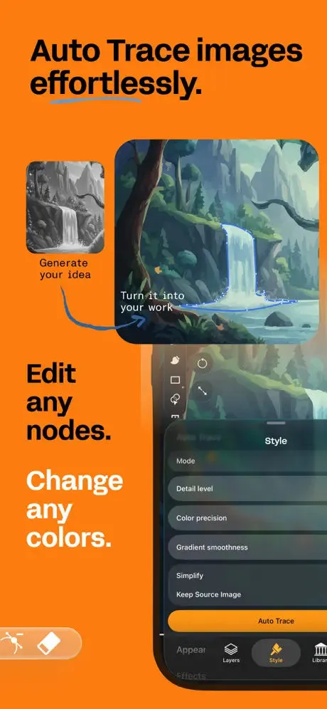 Linearity Curve Graphic Design App Store screenshot 3