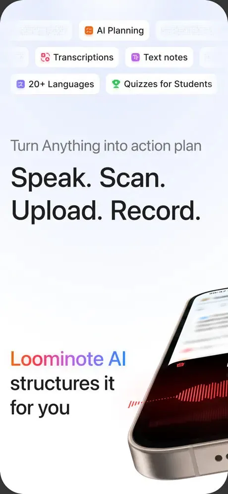 Loominote App Store screenshot 1