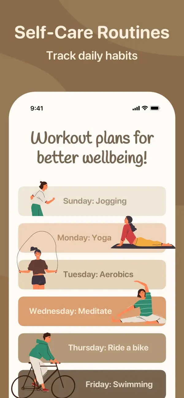 Me+ Lifestyle Routine App Store screenshot 2