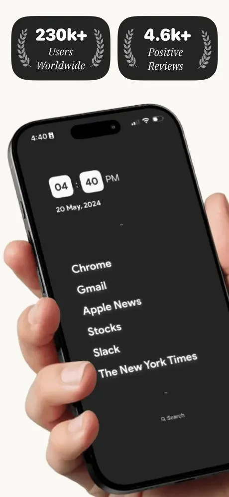 Minimalist Launcher screenshot 1