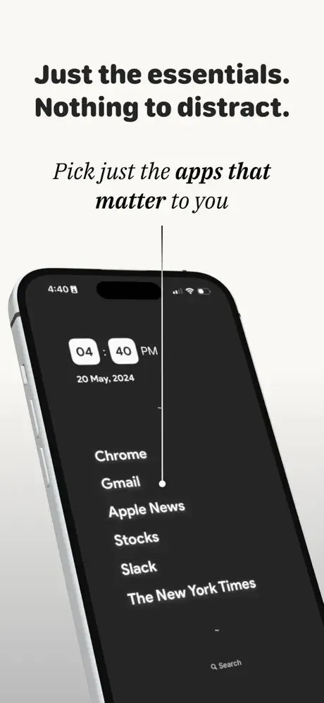 Minimalist Launcher screenshot 2