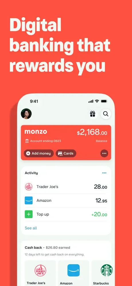 Monzo screenshot 4