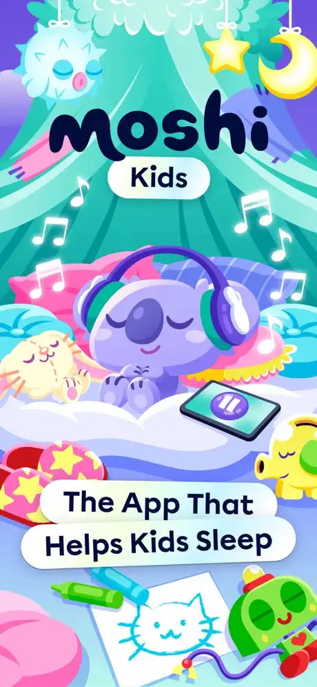 Moshi Kids App Store screenshot 1