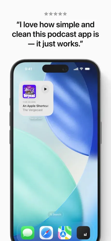 Neuecast App Store screenshot 5