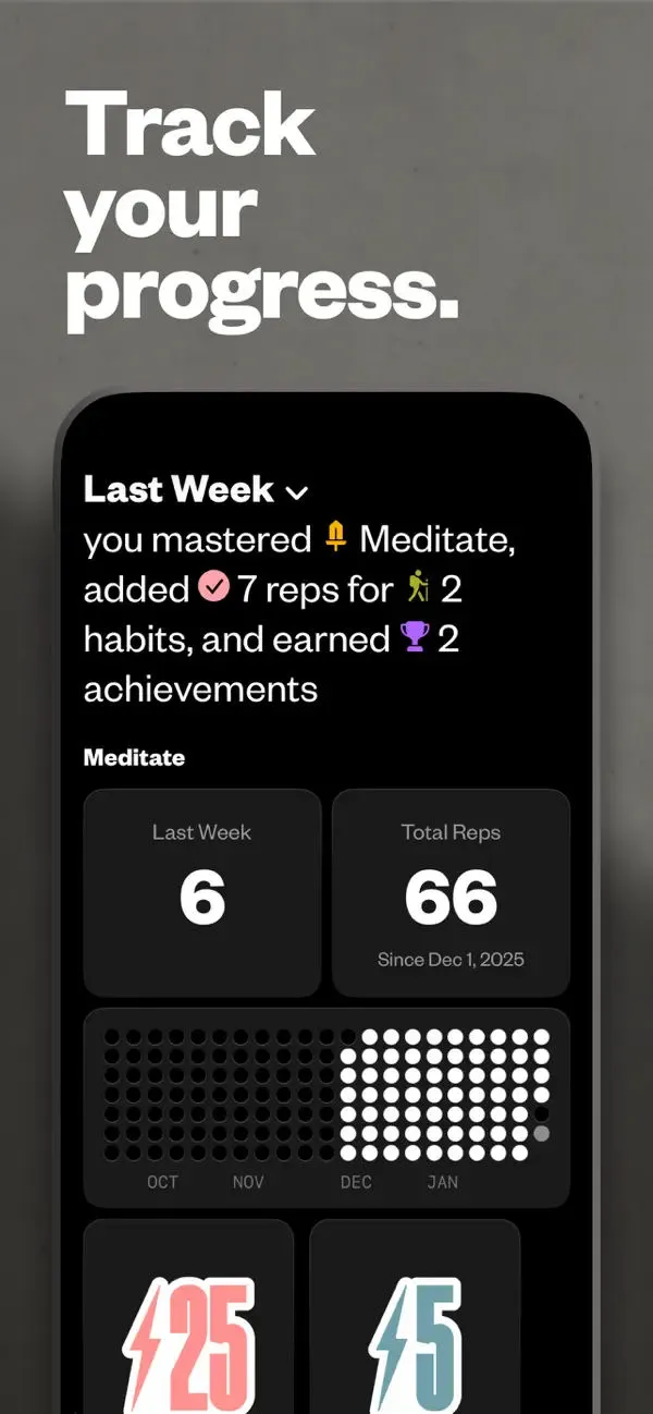 (Not Boring) Habits App Store screenshot 6