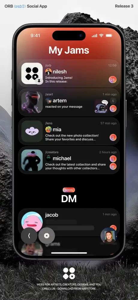 Orb Social on Lens Protocol App Store screenshot 3