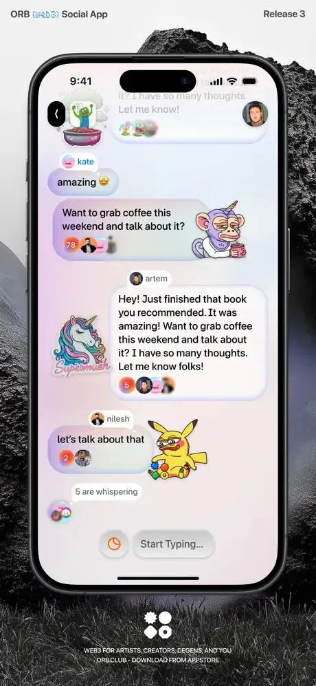 Orb Social on Lens Protocol App Store screenshot 4