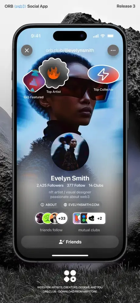 Orb Social on Lens Protocol App Store screenshot 5
