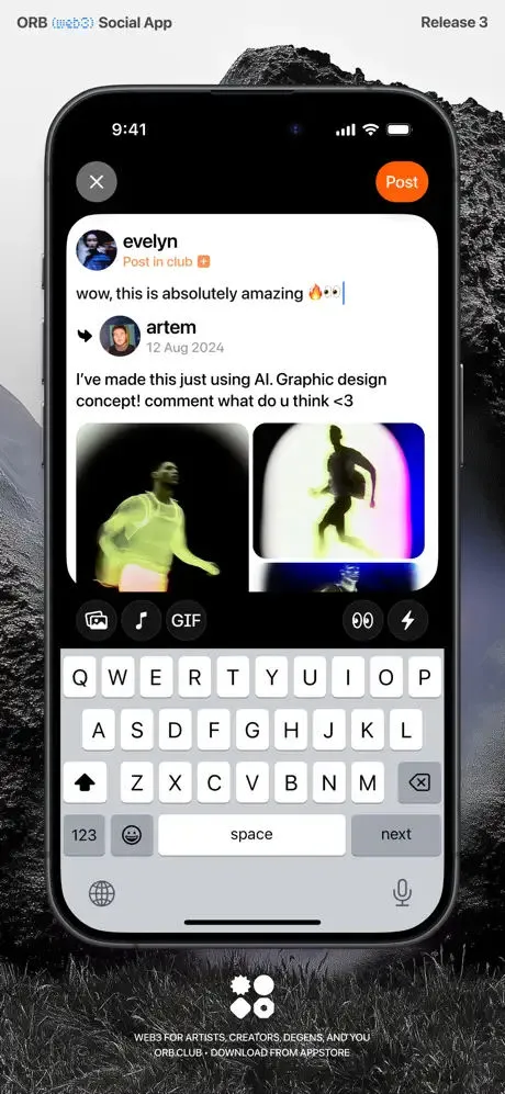 Orb Social on Lens Protocol App Store screenshot 6