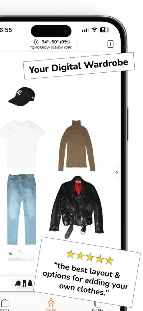 Outfit Planner Lookscope App Store screenshot 2