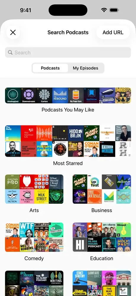 Overcast: Podcast App screenshot 1