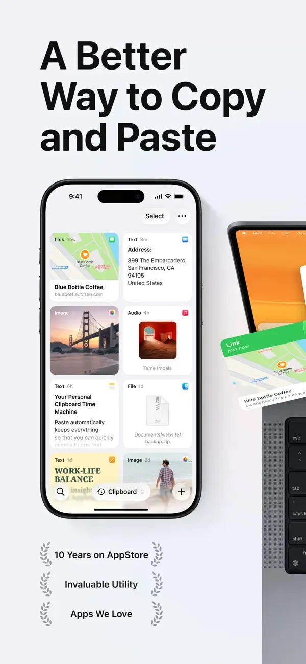 Paste – Limitless Clipboard App Store screenshot 1