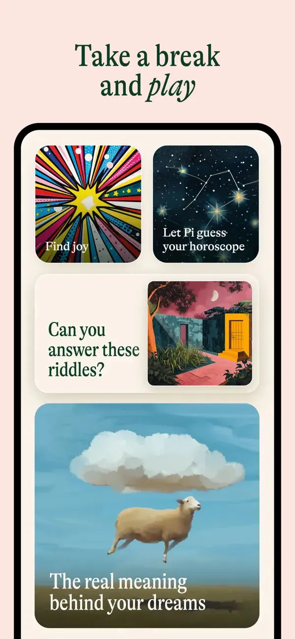 Pi, your personal AI App Store screenshot 5