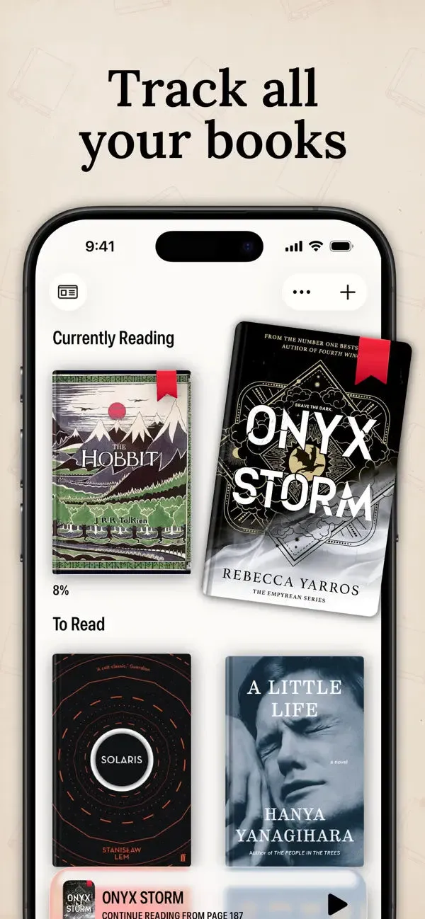 PocketShelf: TBR Book Tracker screenshot 1
