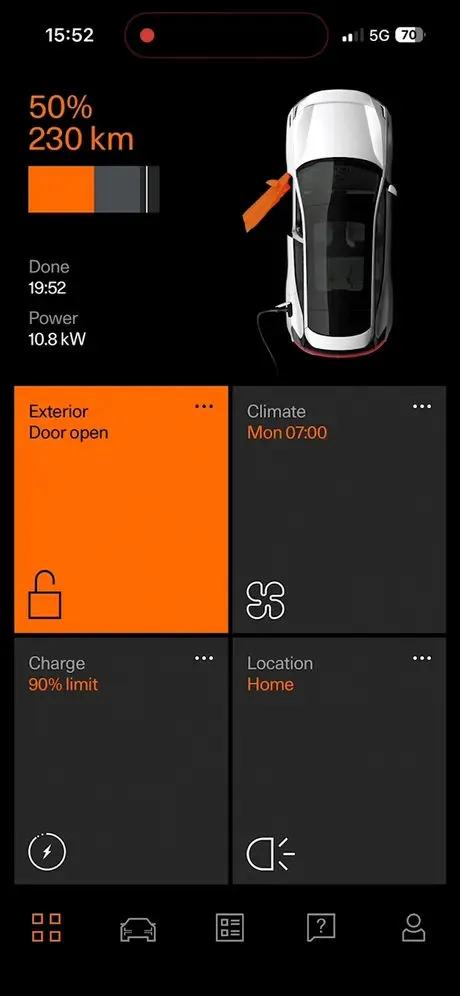Polestar App Store screenshot 1
