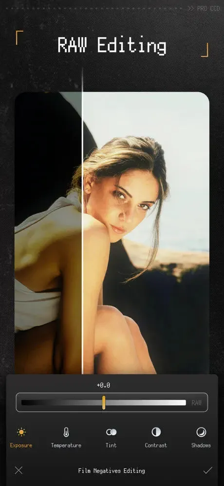 ProCCD - Digital Film Camera screenshot 1