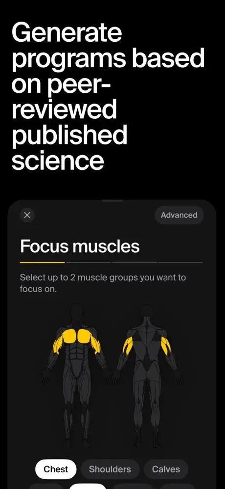 PUSH Workout & Gym Tracker App Store screenshot 5
