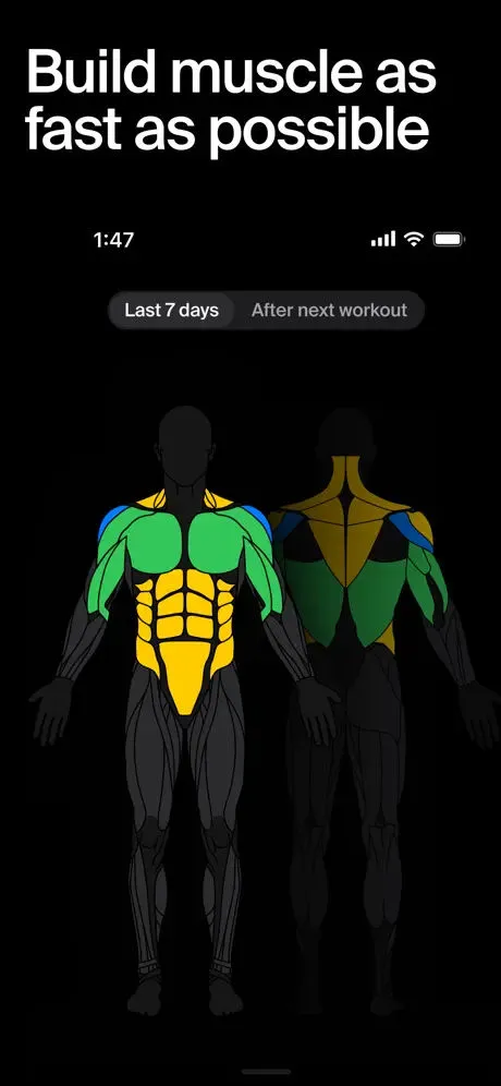 PUSH Workout & Gym Tracker App Store screenshot 6