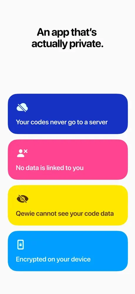 Qewie | QR Code Generator screenshot 1