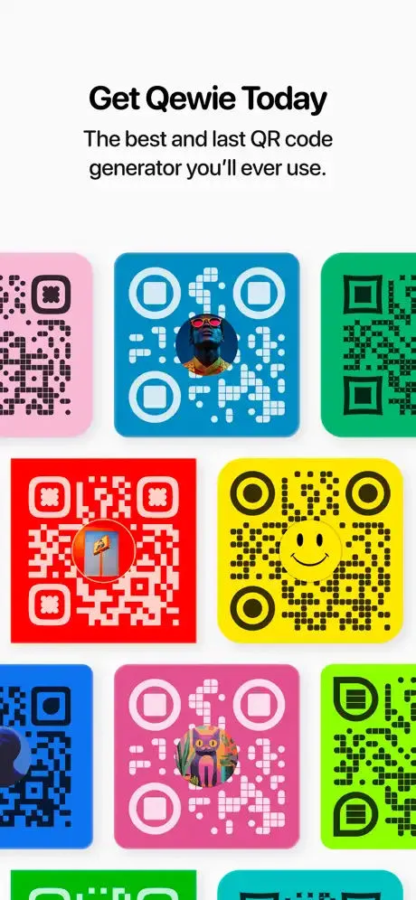 Qewie | QR Code Generator App Store screenshot 10