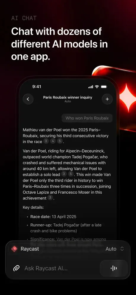 Raycast App Store screenshot 1