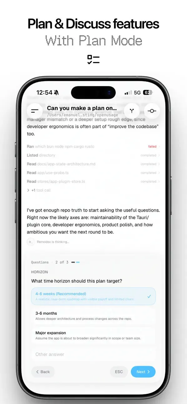 Remodex - Remote AI Coding App Store screenshot 5