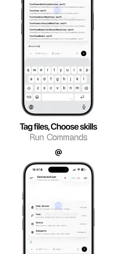 Remodex - Remote AI Coding App Store screenshot 9