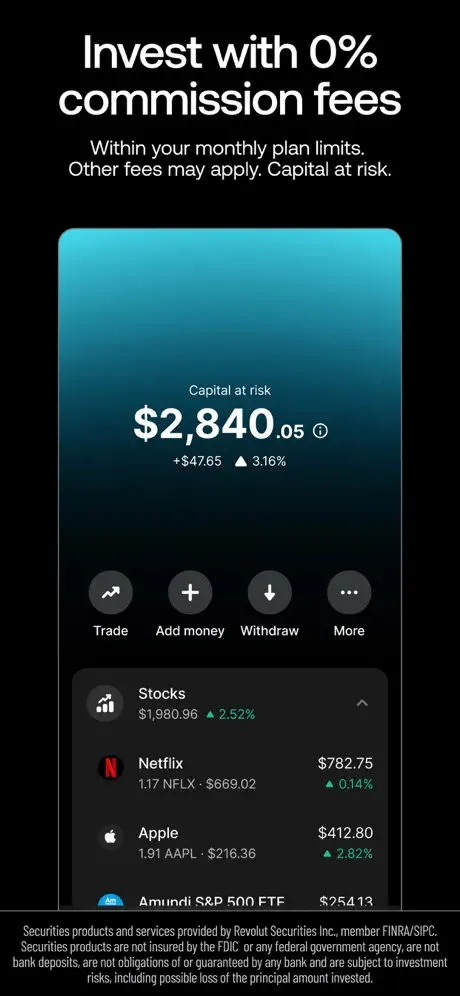 Revolut: Send, spend and save App Store screenshot 7