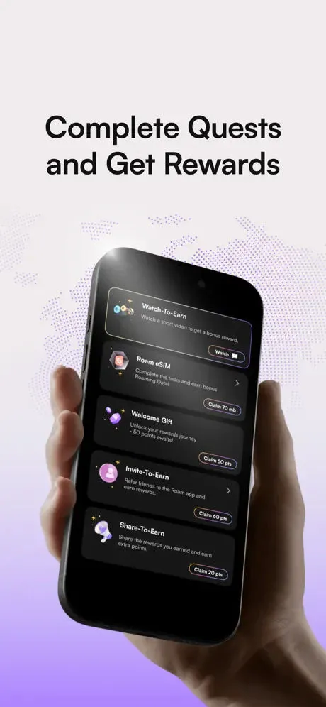 Roam: Global eSIM & WiFi App Store screenshot 4
