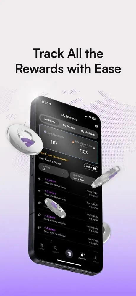 Roam: Global eSIM & WiFi App Store screenshot 6