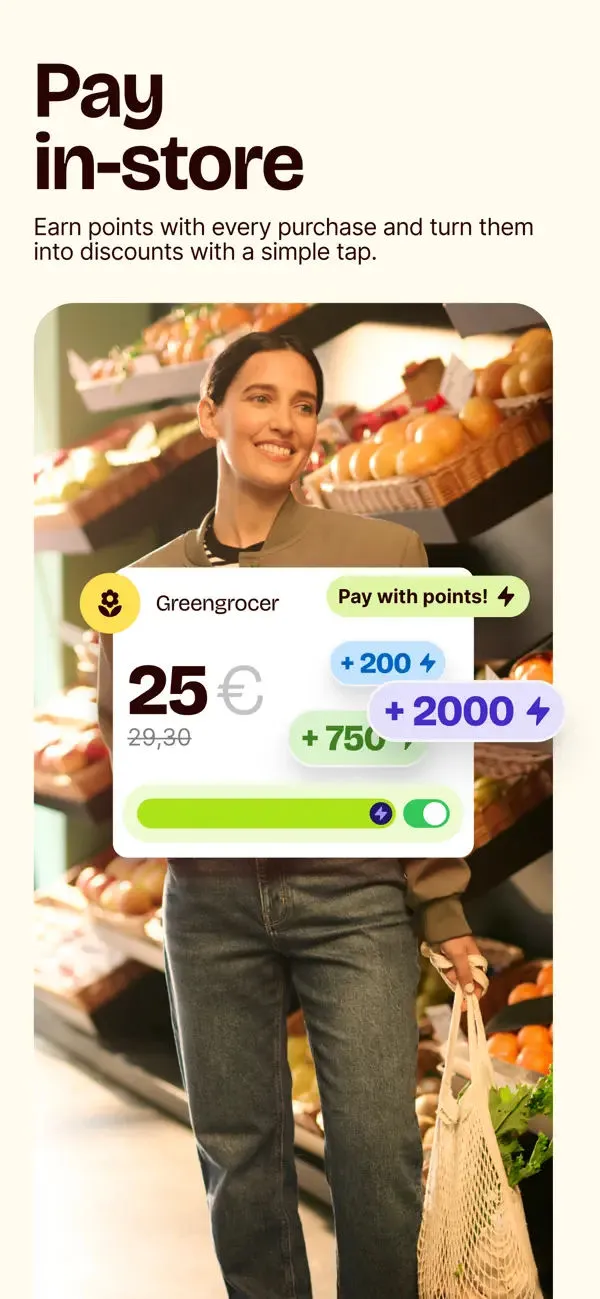 Satispay: Pay and invest App Store screenshot 2