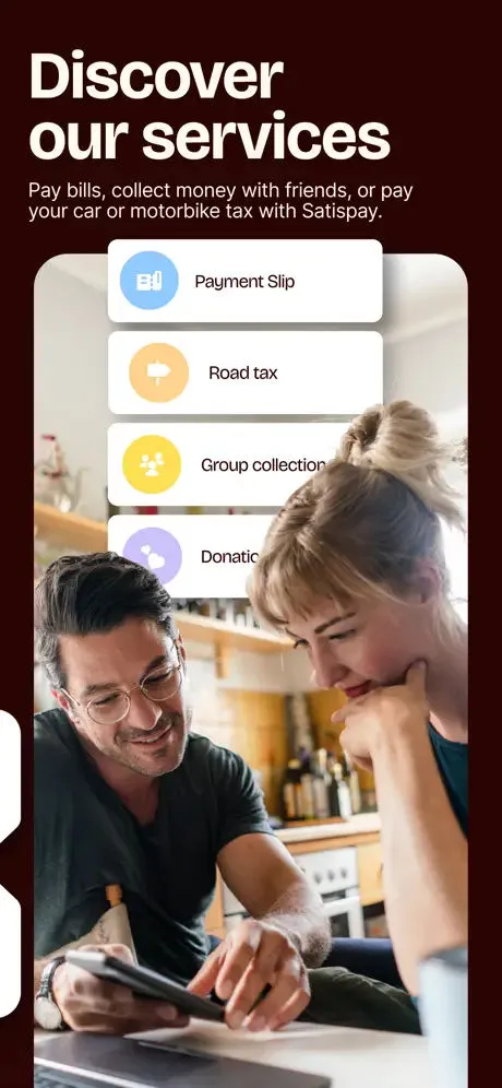 Satispay: Pay and invest App Store screenshot 9