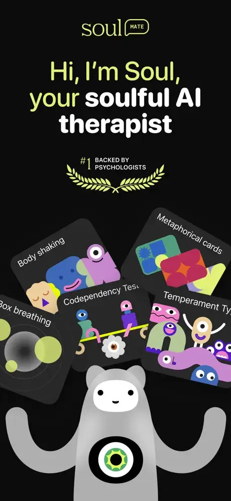 Soul AI — Therapy & Self App Store screenshot 1