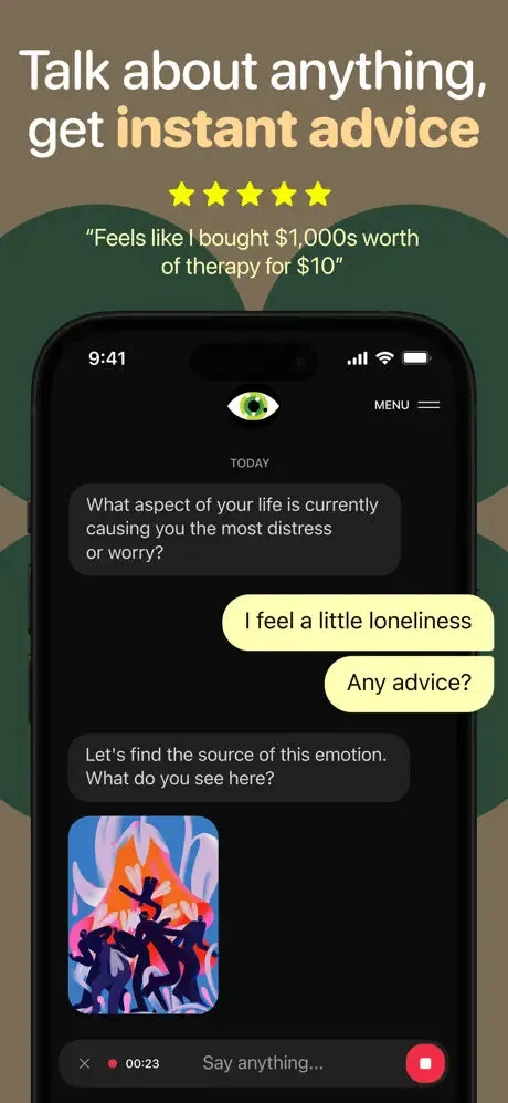 Soul AI — Therapy & Self App Store screenshot 8