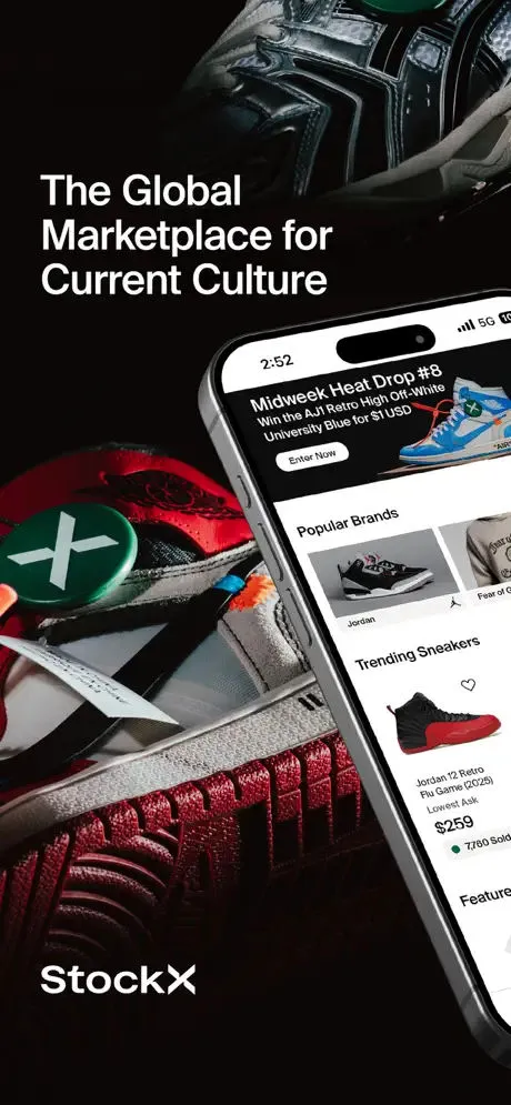 StockX App Store screenshot 1