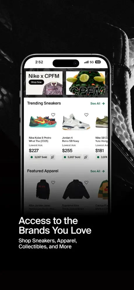 StockX App Store screenshot 3