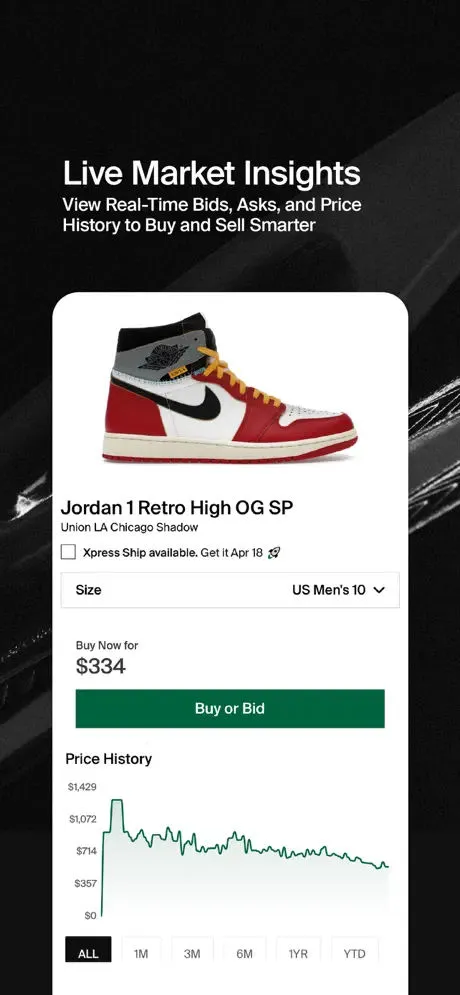 StockX App Store screenshot 5
