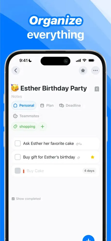 Stuff | ToDos and Lists App Store screenshot 2