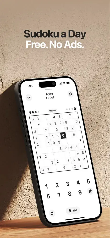 Sudoku a Day App Store screenshot 1