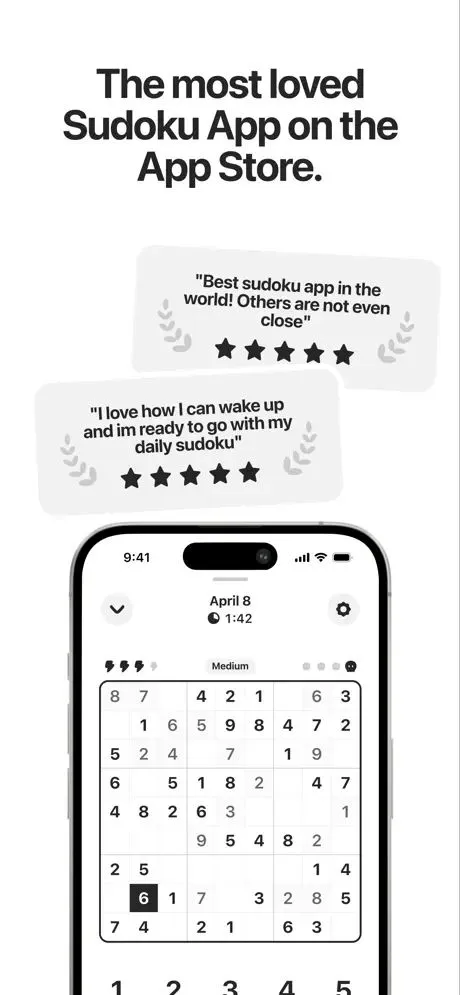 Sudoku a Day App Store screenshot 3