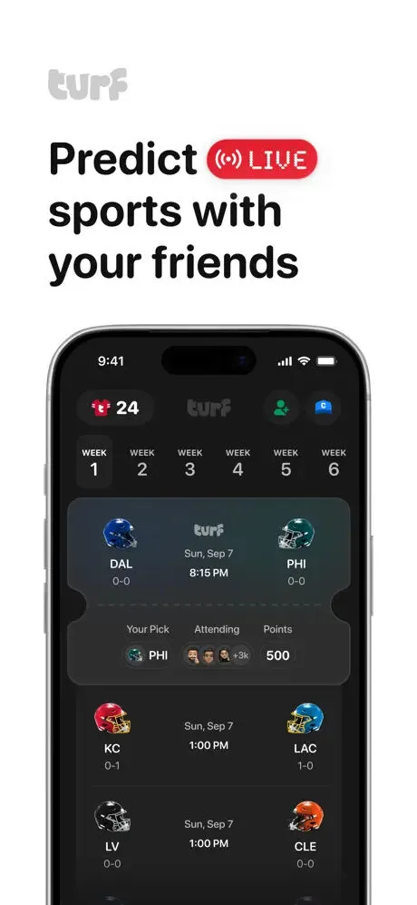Turf App Store screenshot 1