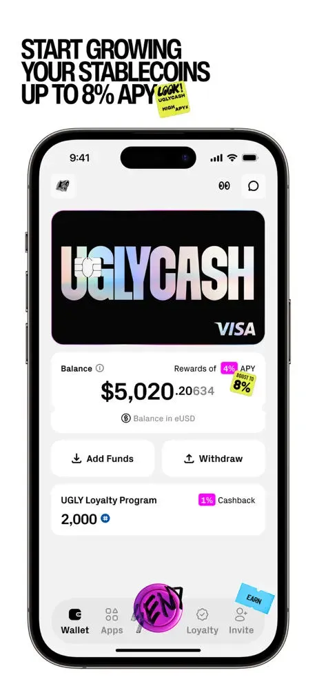 UGLYCASH App Store screenshot 2